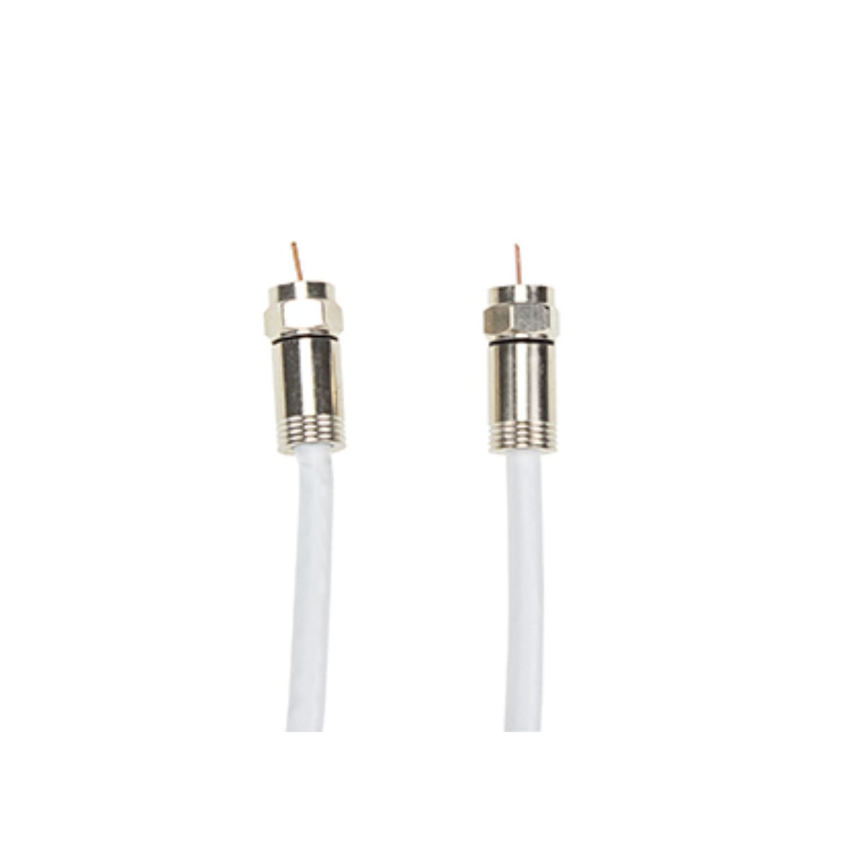 Encontraproduto.com.br - Cabo Coaxial RGC 59/47 Conectorizado Branco Speedlan 2m