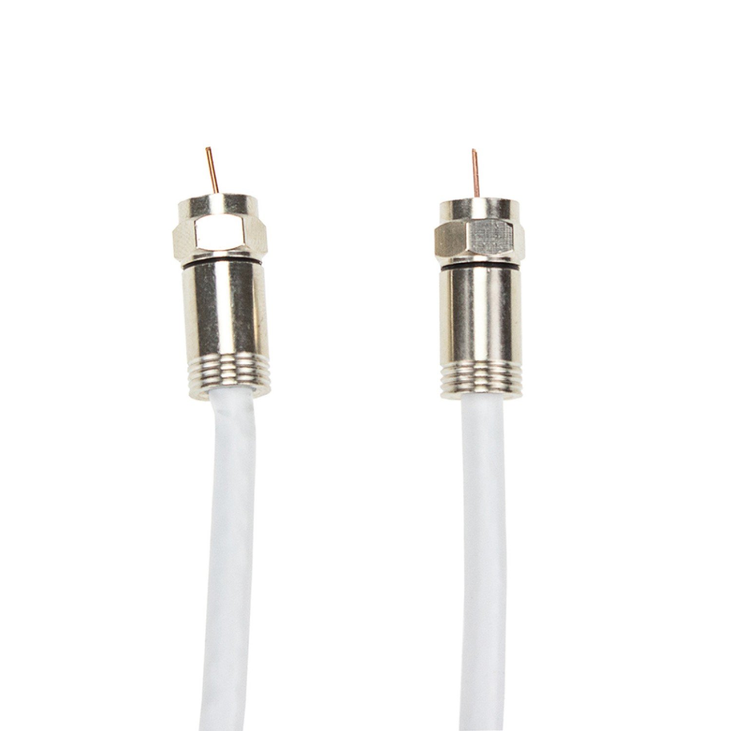 Encontraproduto.com.br - Cabo Coaxial RGC 59/47 Conectorizado Branco Speedlan 2m