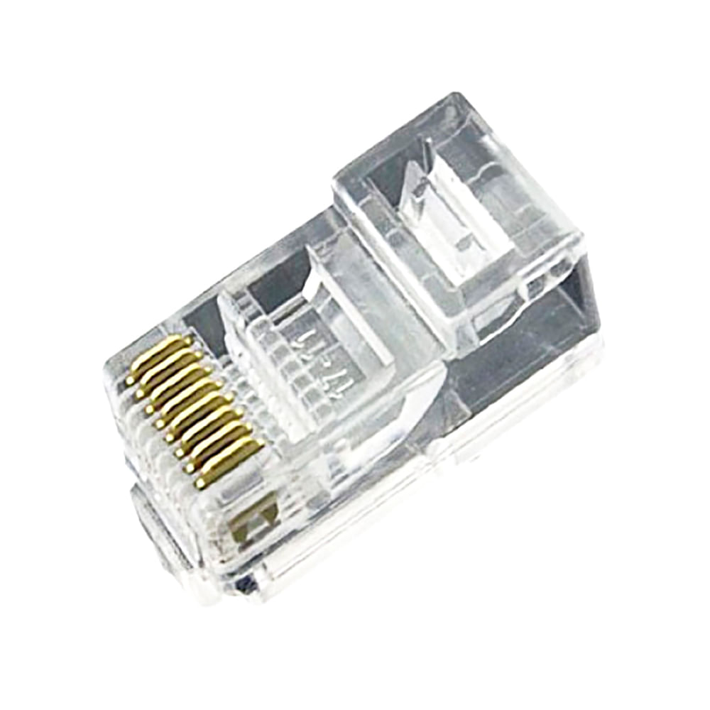 Encontraproduto.com.br - Conector Speedlan RJ45 50U Cat.6 c|10 peças