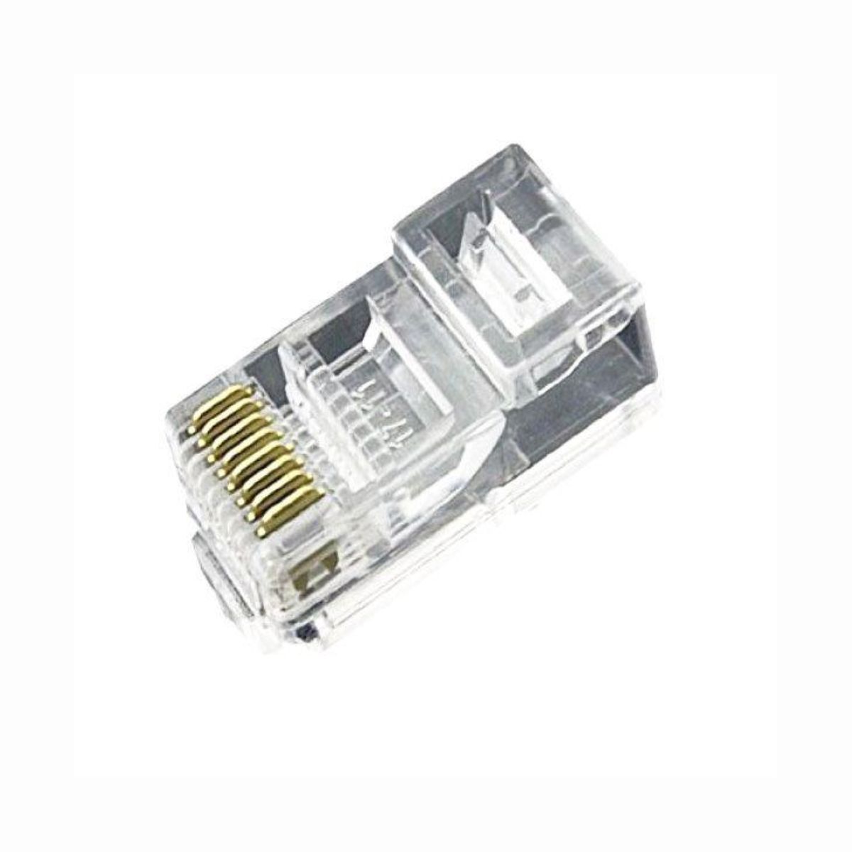 Encontraproduto.com.br - Conector Speedlan RJ45 50U Cat.6 c|10 peças