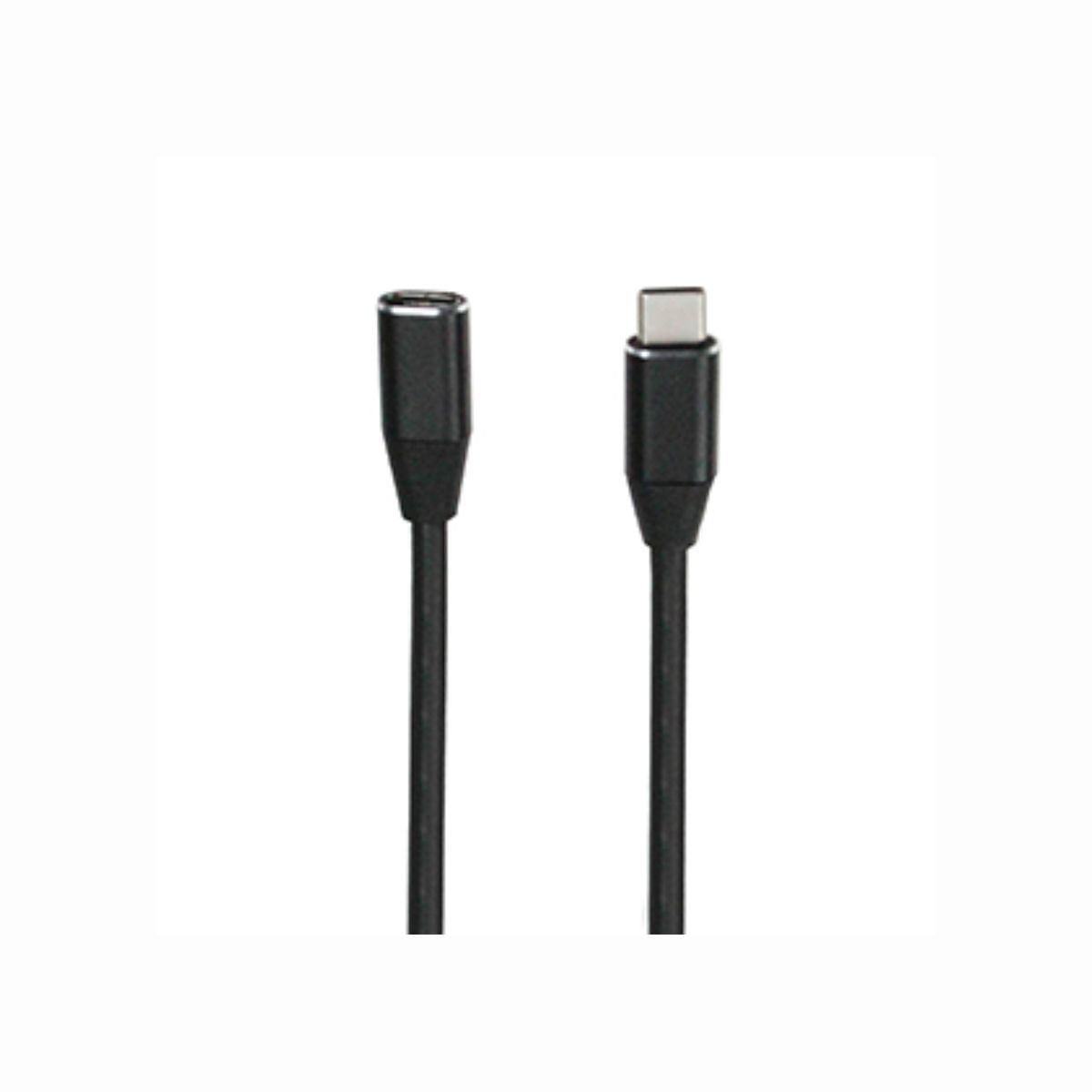 Encontraproduto.com.br - Cabo Usb 3.1 Tipo C M X F 1.8m Preto Dual Comp