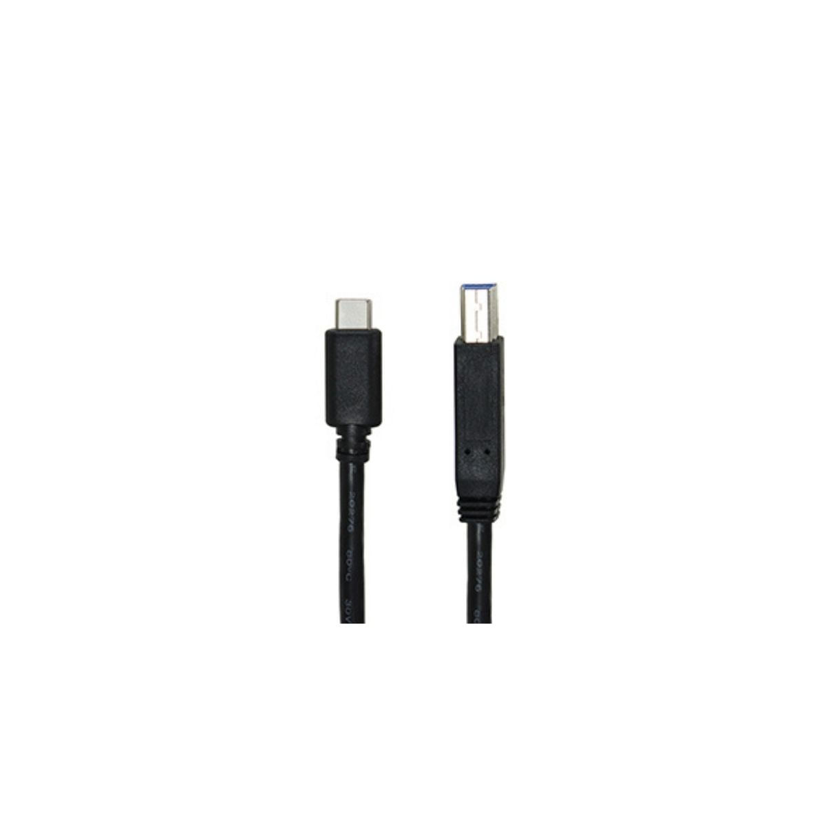 Encontraproduto.com.br - Cabo Usb 3.1 Tipo Cx Usb-B M 3.0 5gb 2m Dual Comp