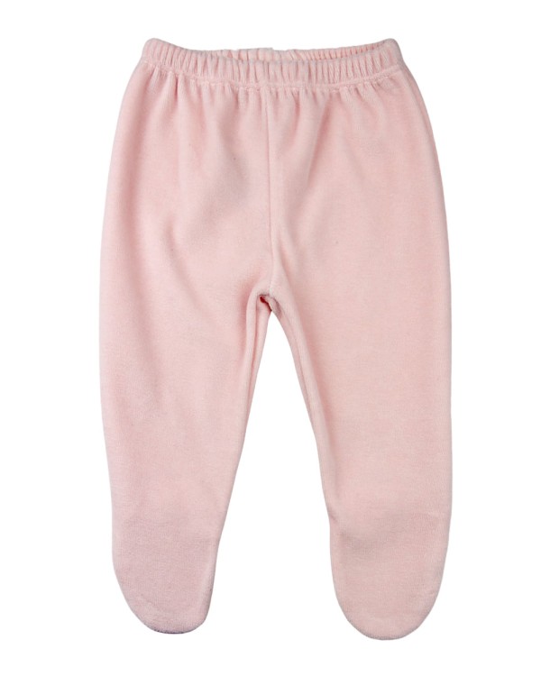 Encontraproduto.com.br - Conjunto Bebê Microsoft Estampado e Suedine Silk Screen Ursinhos - Rosa