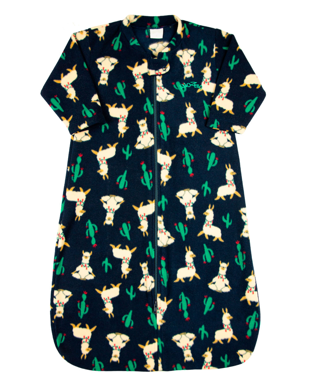 Saco de Dormir Casulo de Bebê Pijama Microsoft Estampado - Marinho