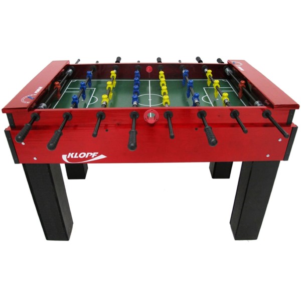 Encontraproduto.com.br - Mesa de Pebolim/Totó - Luxo - com Varões Passantes e Bonecos em Plástico - KLOPF - Cód.1052