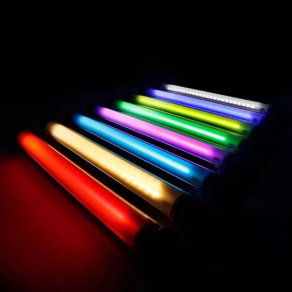 Encontraproduto.com.br - Iluminador Profissional Bastão de Led Rgb Lucacell Lc-01