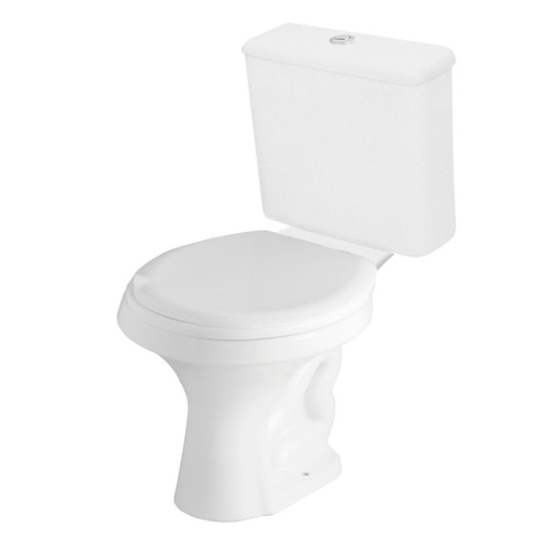 Encontraproduto.com.br - Vaso com Caixa Acoplada Parati Branco Logasa