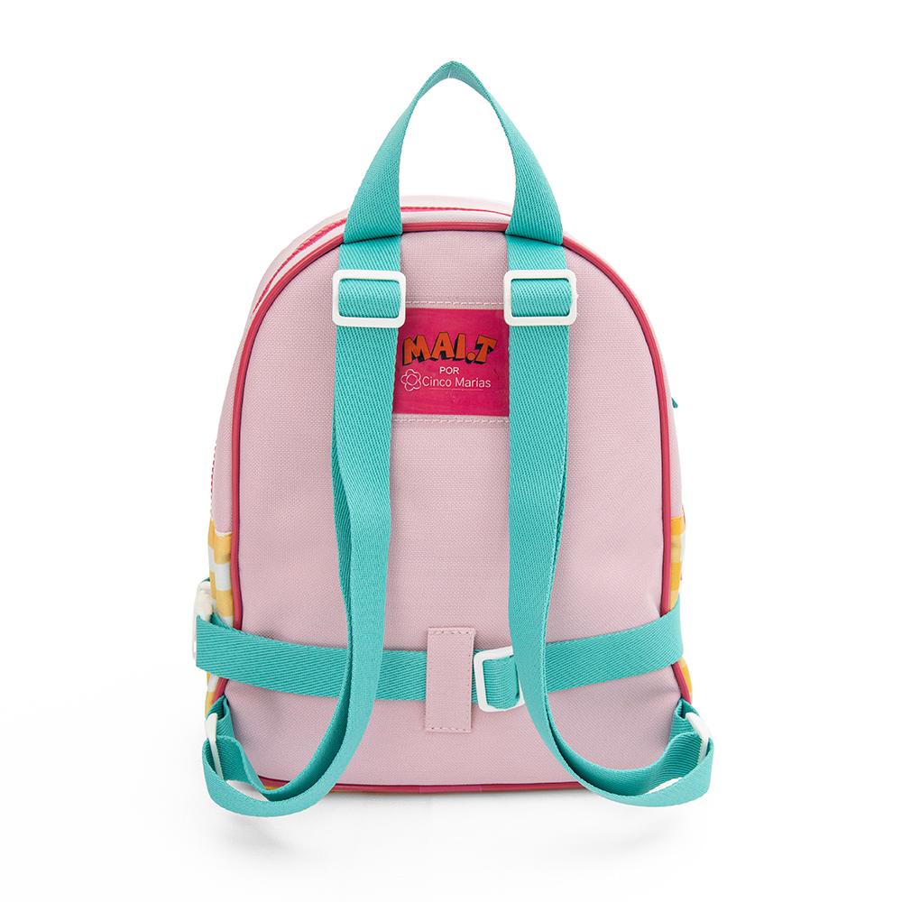 Encontraproduto.com.br - Mini Bolsa de Costas com Pochete Xadrez Margarida - MaiT