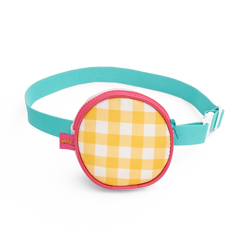 Encontraproduto.com.br - Mini Bolsa de Costas com Pochete Xadrez Margarida - MaiT