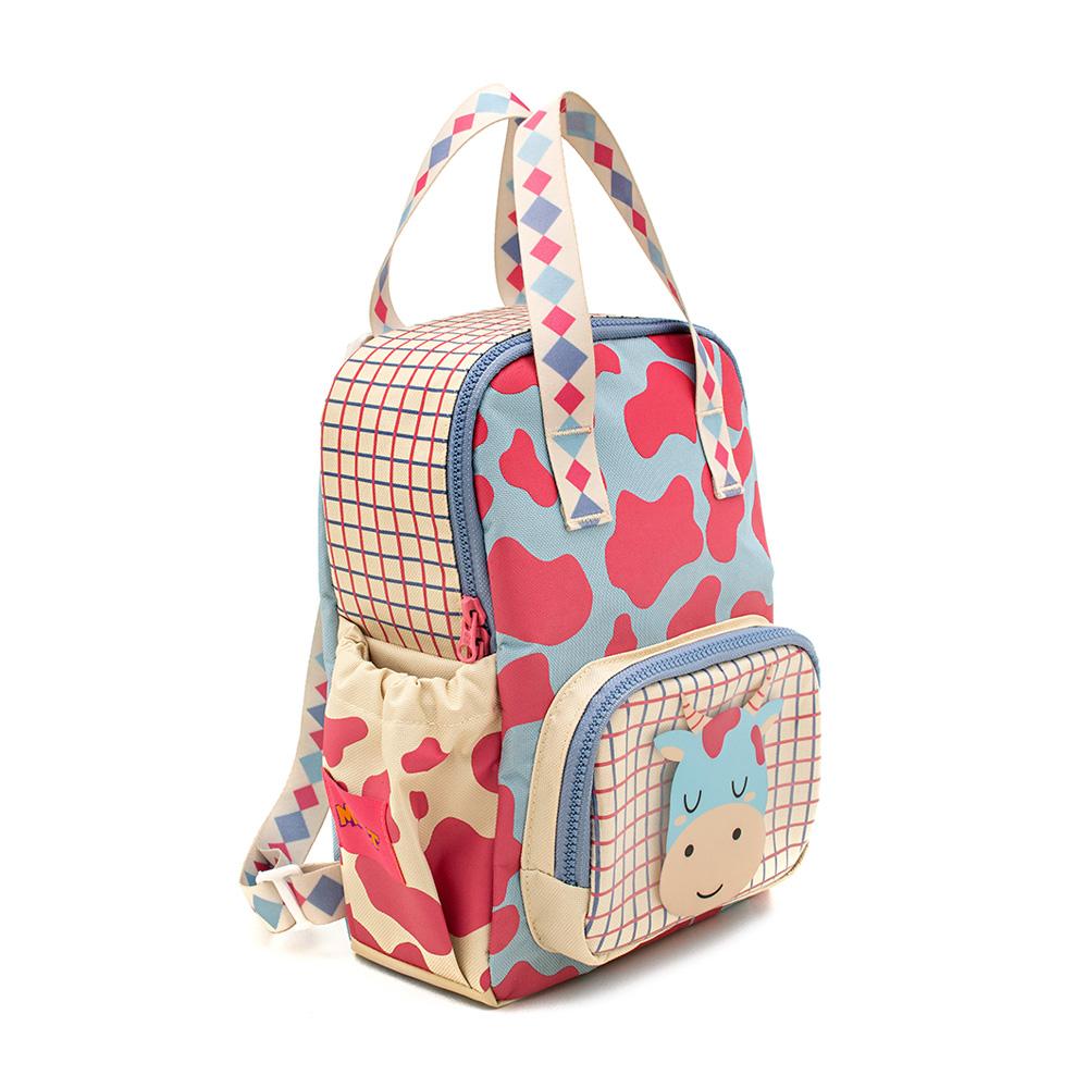 Encontraproduto.com.br - Mini Bolsa de Costas com Bolso Fronta Vaquinha - MaiT