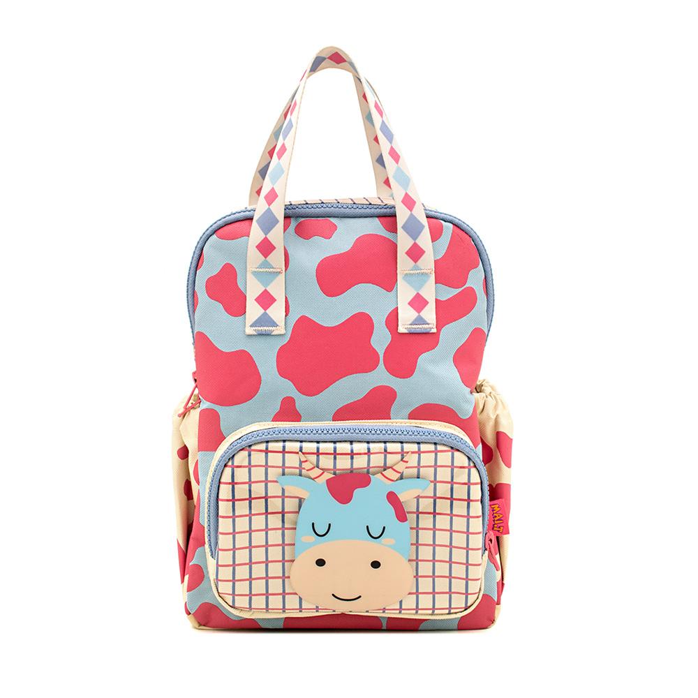 Encontraproduto.com.br - Mini Bolsa de Costas com Bolso Fronta Vaquinha - MaiT
