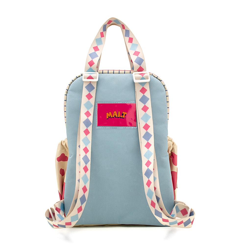 Encontraproduto.com.br - Mini Bolsa de Costas com Bolso Fronta Vaquinha - MaiT