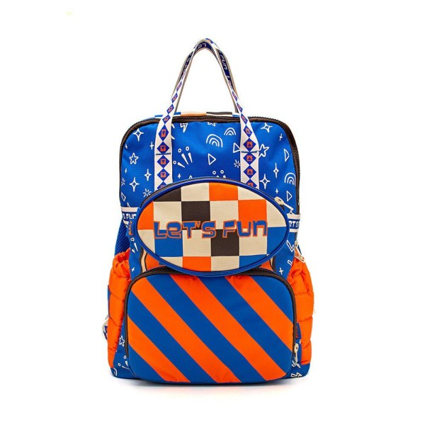 Encontraproduto.com.br - Mochila Com Pochete Mait Donuts Colorida