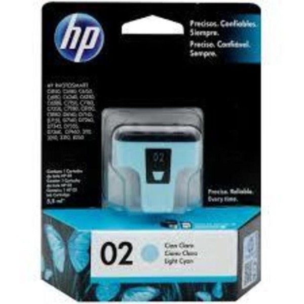 Encontraproduto.com.br - Cartucho Hp 02 C8774wl Azul Claro