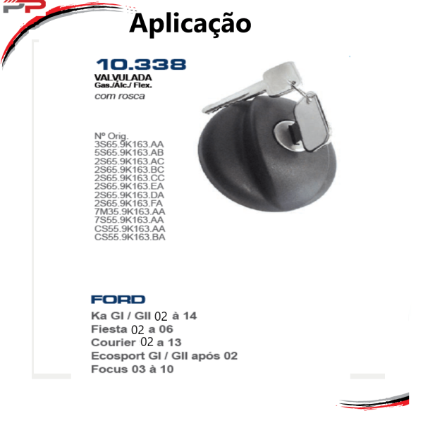 Encontraproduto.com.br - Tampa De Combustível Gol 90 A 96