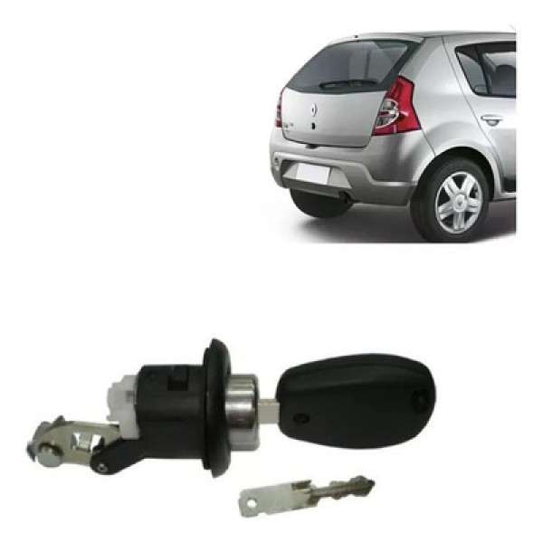 Encontraproduto.com.br - Maçaneta Externa Porta-malas C-chave Sandero G1 07 A 14