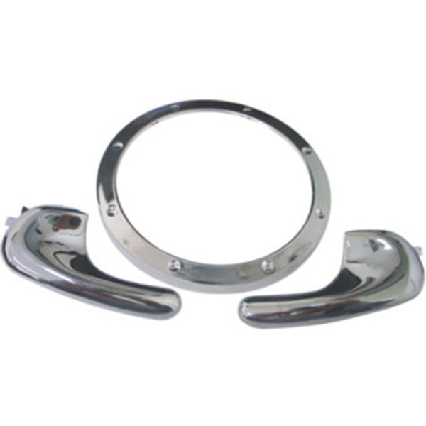 Encontraproduto.com.br - Kit Tuning Aro E Maçaneta Parati G2 2pts