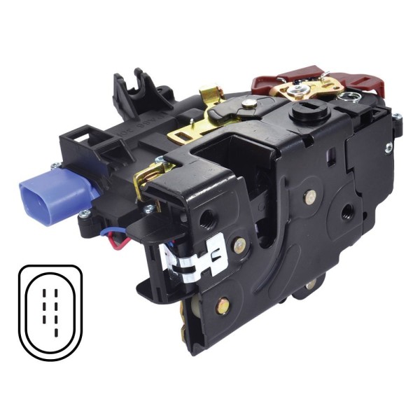 Encontraproduto.com.br - Fechadura Eletrica Porta Traseira Esquerda Audi A3 96 A 2006