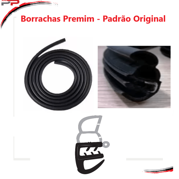 Encontraproduto.com.br - Borracha Premium Da Porta Parati Saveiro Após 98