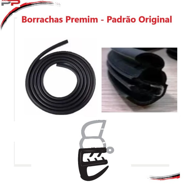 Encontraproduto.com.br - Borracha Premium Da Porta Parati Saveiro Após 98
