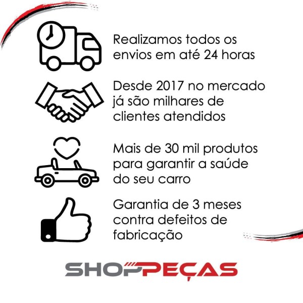 Encontraproduto.com.br - Borracha Vigia Corsa 2Pts
