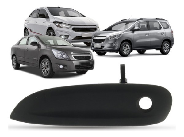 Encontraproduto.com.br - Maçaneta Externa Esquerda C/ Furo Spin 12 13 14 15 16 17 18