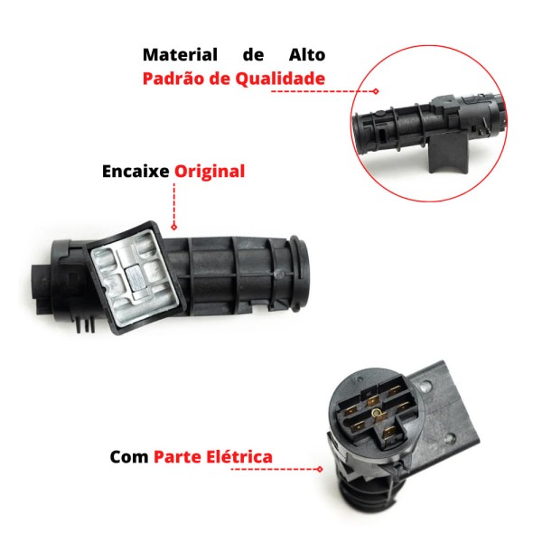 Encontraproduto.com.br - Trava Direção Com Elétrica S/ Cilindro Fiorino Uno 04 A 07