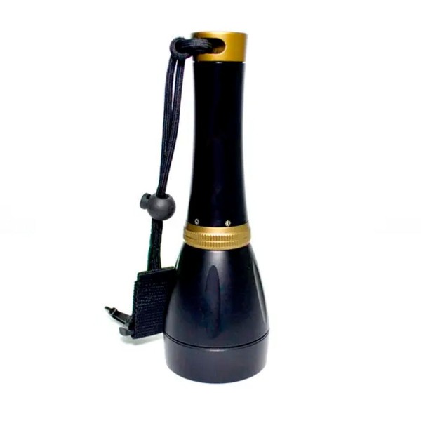 Encontraproduto.com.br - Lanterna Led Profissional à Prova Dágua Pescaria Pesca Trilha preto