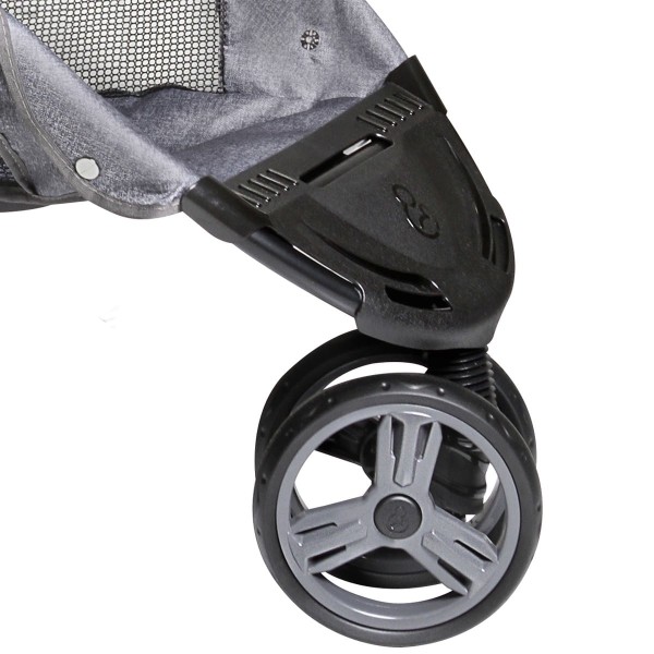 Encontraproduto.com.br - Kit Carrinho Bebê Passeio Berço Cross Trail De 0 a 15kg com Bebê Conforto Cocoon De 0 a 13kg e Base para Carro Galzerano