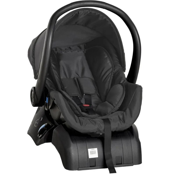 Encontraproduto.com.br - Kit Carrinho Bebê Passeio Berço Cross Trail De 0 a 15kg com Bebê Conforto Cocoon De 0 a 13kg e Base para Carro Galzerano