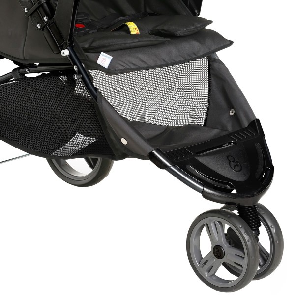 Encontraproduto.com.br - Kit Carrinho Bebê Passeio Berço Cross Trail De 0 a 15kg com Bebê Conforto Cocoon De 0 a 13kg e Base para Carro Galzerano
