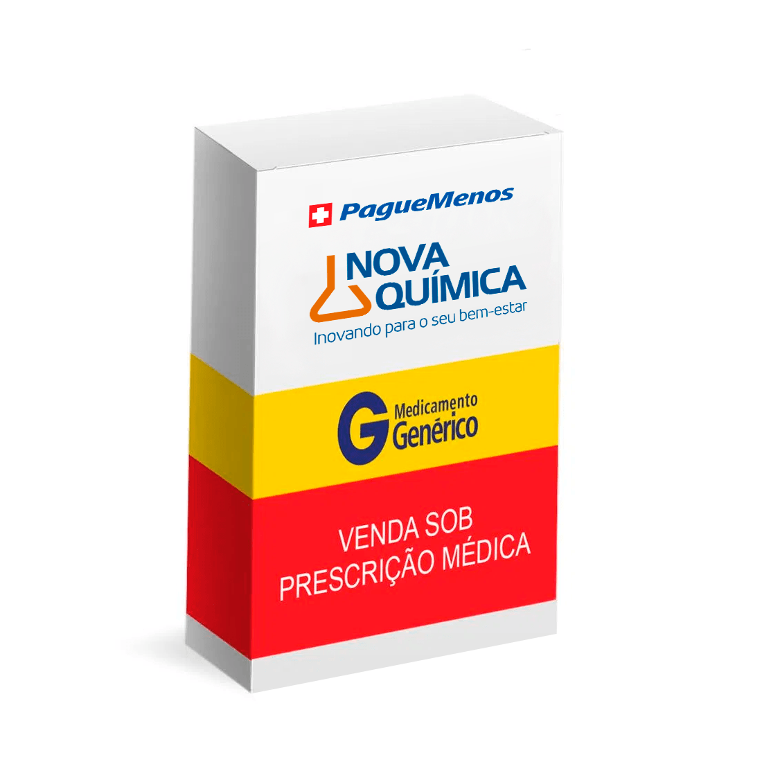 Encontraproduto.com.br - Cloridrato de Sertralina 50mg com 30 Comprimidos Genérico Nova Química