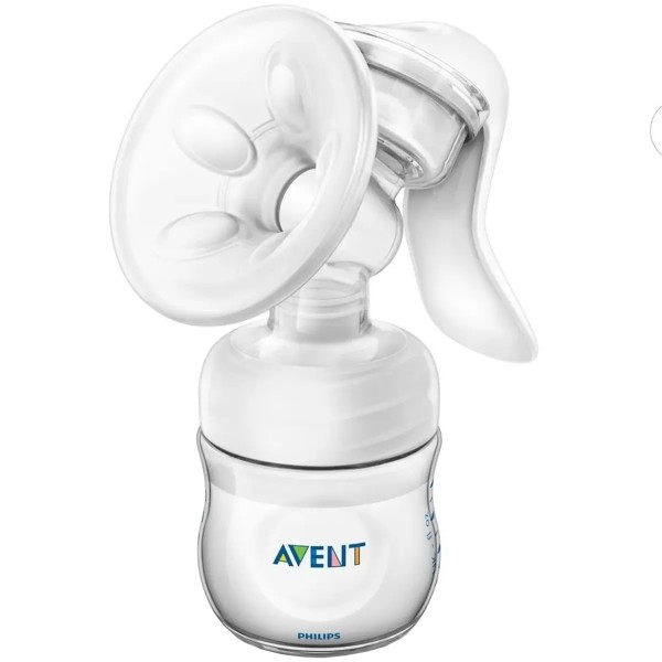 Encontraproduto.com.br - Kit Extrator de Leite Pétala Avent + Kit 10 Copos de Armazenamento de Leite 180ml Cada - Philips Avent