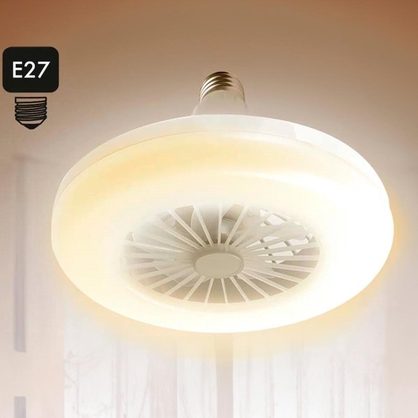Encontraproduto.com.br - Led Teto Ventilador Luminosidade E Frescor Com Controle
