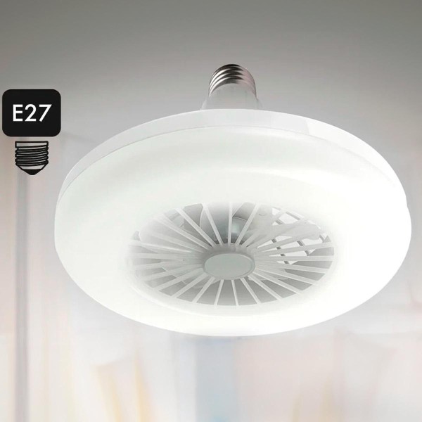 Encontraproduto.com.br - Led Teto Ventilador Luminosidade E Frescor Com Controle