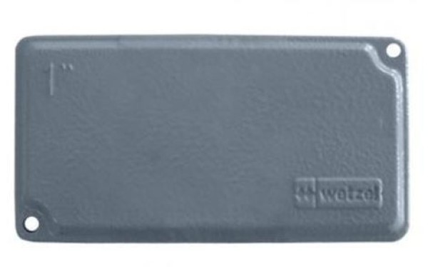 Encontraproduto.com.br - Tampa Para Condulete Aluminio 1/2-3/4 TC10VP Com Vedação Cega Com Pintura Wetzel