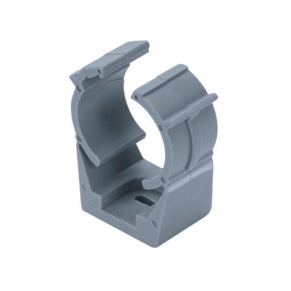 Encontraproduto.com.br - Abraçadeira PVC Cinza 1/2 Wetzel