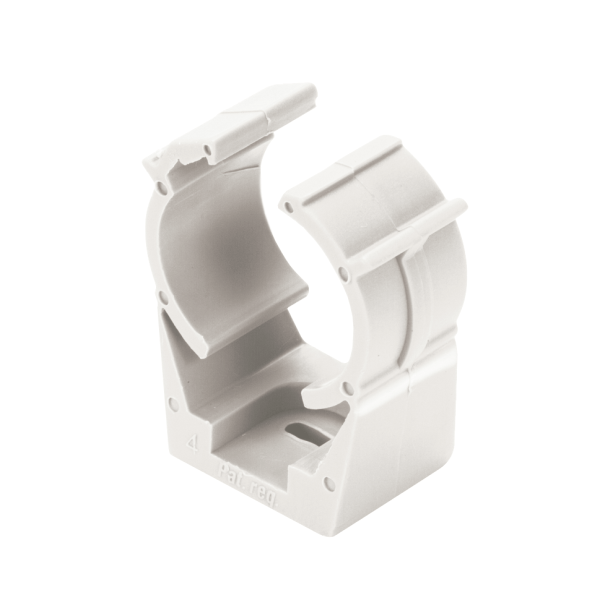 Abraçadeira PVC Branca 1/2 Wetzel