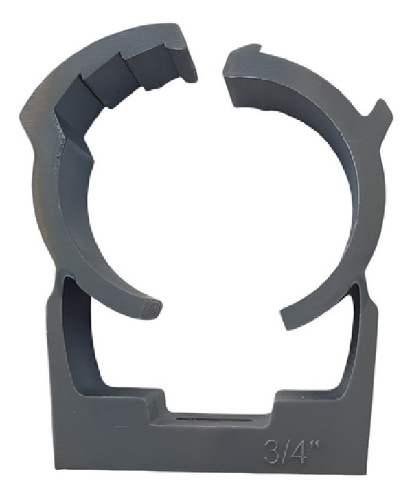 Abraçadeira de PVC 1.1/2 Preto Wetzel
