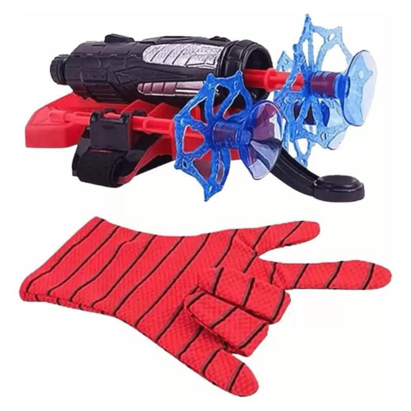 Encontraproduto.com.br - Luvas Atirador Super-Herói, Teia Homem-Aranha Cosplay