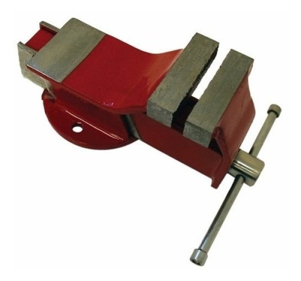 Encontraproduto.com.br - Torno Morsa De Bancada Profissional Nº 3 Base Fixa Em Aço