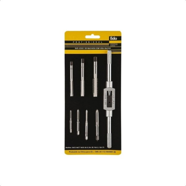 Encontraproduto.com.br - Macho Jg C/Vira Macho 8Pcs Blister 9Vd