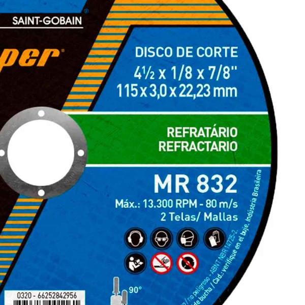 Encontraproduto.com.br - Disco de Corte Refrátario 7