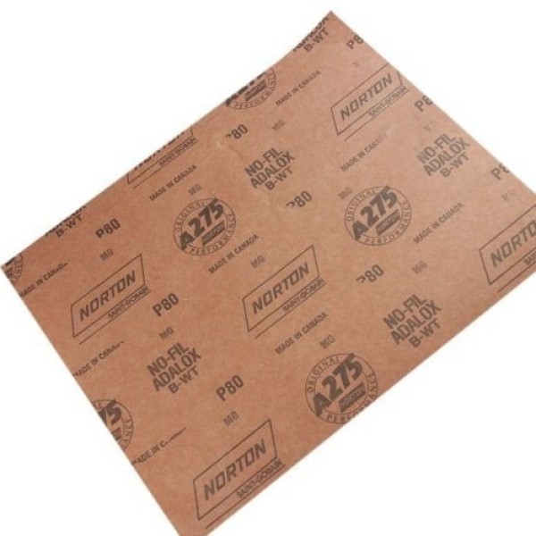 Encontraproduto.com.br - Lixa a Seco Champagne No-Fill A275 Grão 120 - NORTON