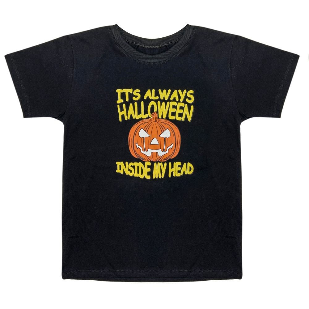 Camiseta Juvenil Look Jeans Halloween Preta
