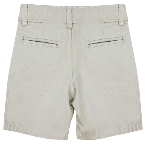 Encontraproduto.com.br - Shorts Infantil Look Jeans Alfaiataria Collor Bege