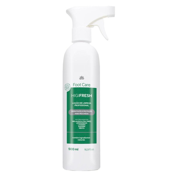 Encontraproduto.com.br - Higifresh (Loção de Limpeza Hidrante e Desodorante para os Pés) 500ml - Wnf