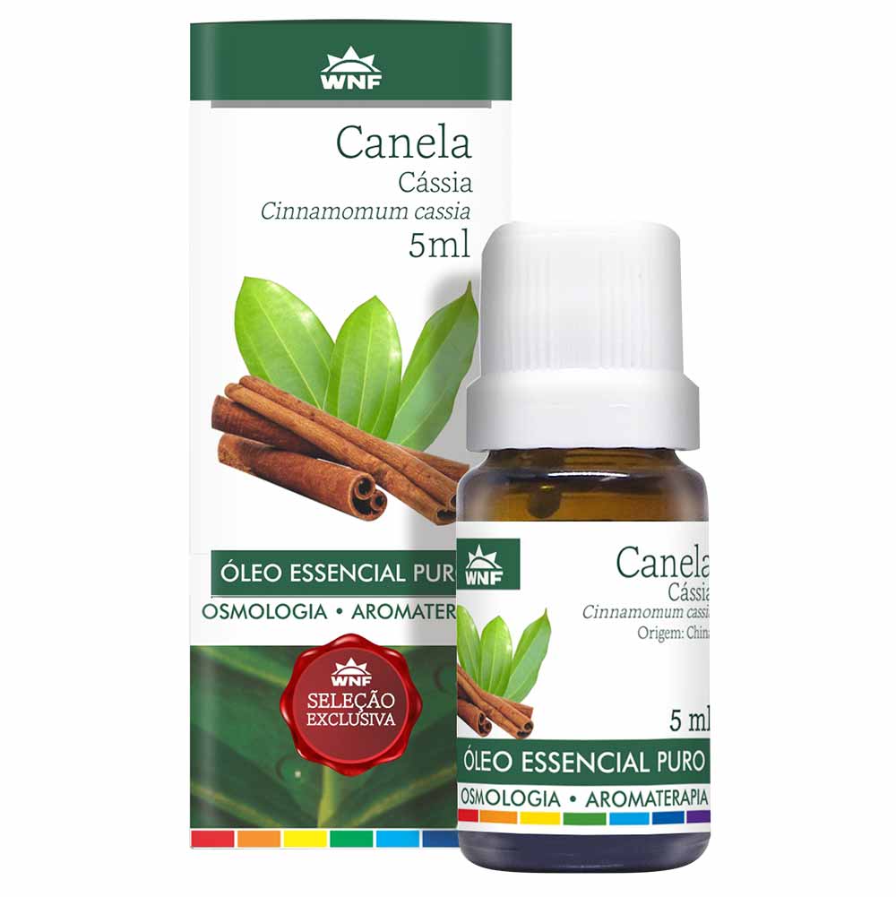 Encontraproduto.com.br - Óleo Essencial de Canela Cassia 5ml WNF