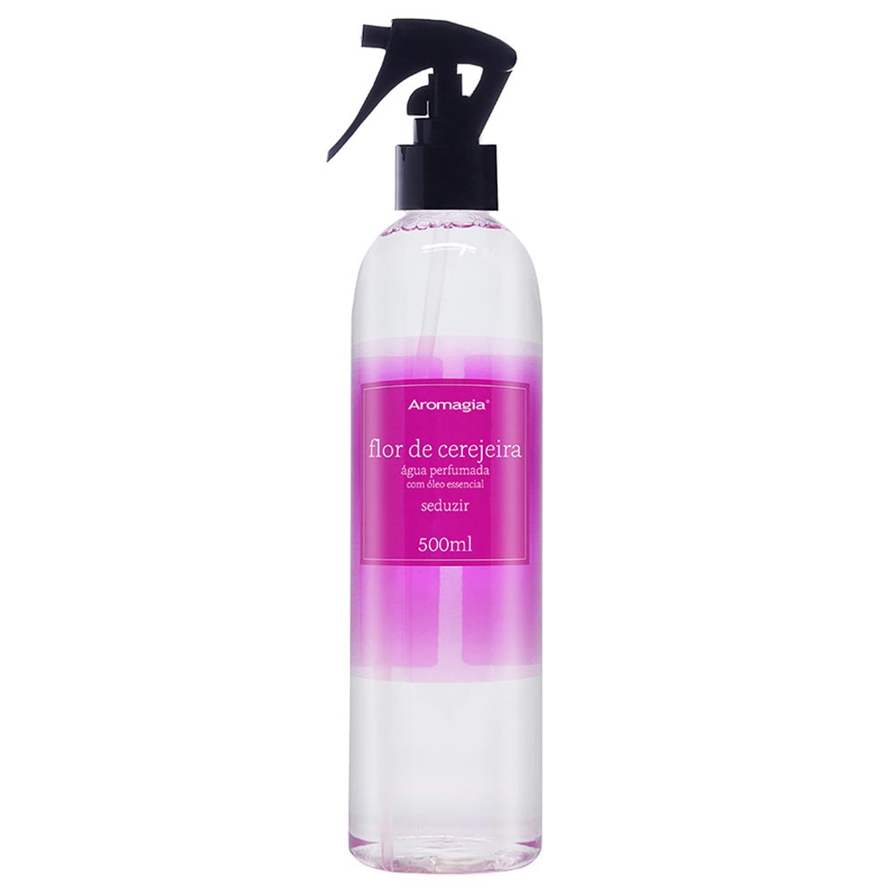 Encontraproduto.com.br - Água Perfumada Flor de Cerejeira Aromagia 500ml