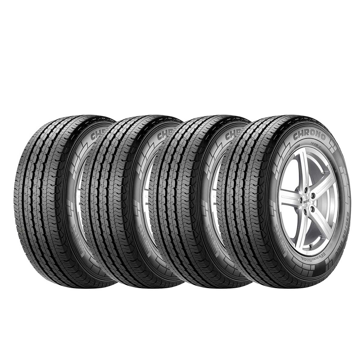 Encontraproduto.com.br - Pneu Pirelli Aro 15 195/70R15C 104R 97T Chrono (MP)